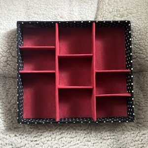 Velvet Jewelry Tray Organizer